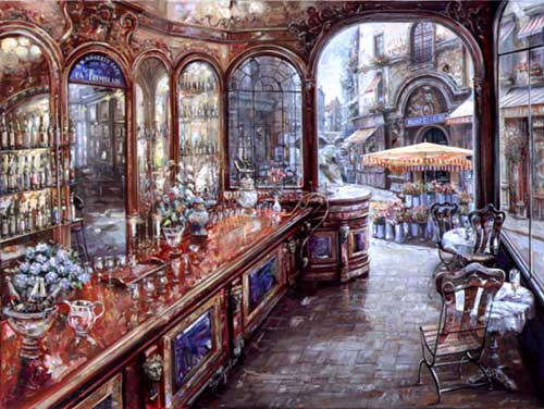 Bar Storefront Paintings N031
