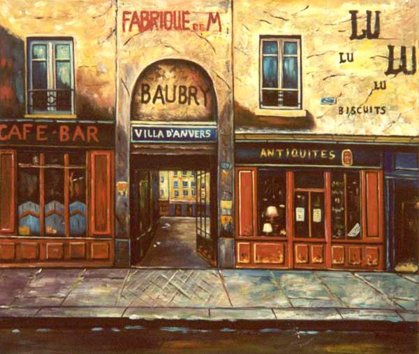 Bar Storefront Paintings N038
