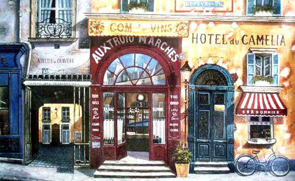 Bar Storefront Paintings N040