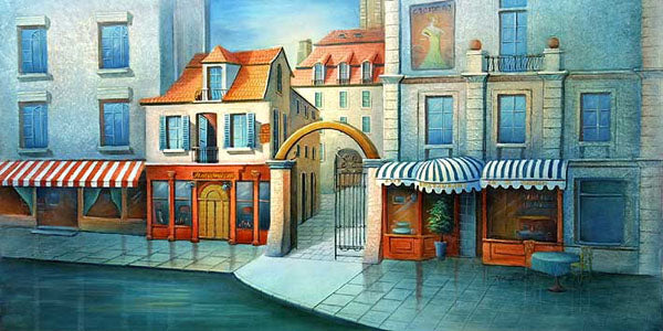 Bar Storefront Paintings N047