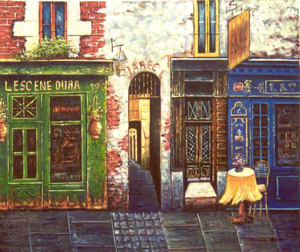 Bar Storefront Paintings N048