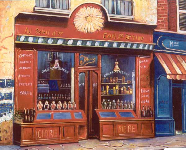 Bar Storefront Paintings N053