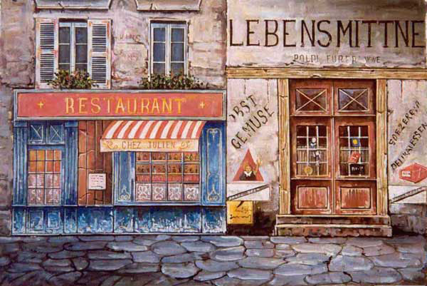 Bar Storefront Paintings N060