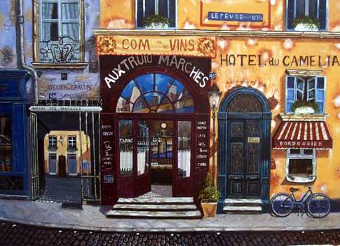 Bar Storefront Paintings N081