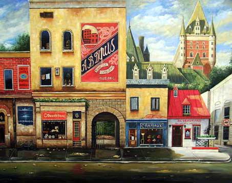 Bar Storefront Paintings N083
