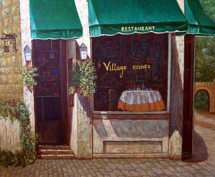 Bar Storefront Paintings N084