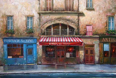 Bar Storefront Paintings N091