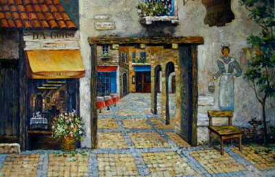 Bar Storefront Paintings N098