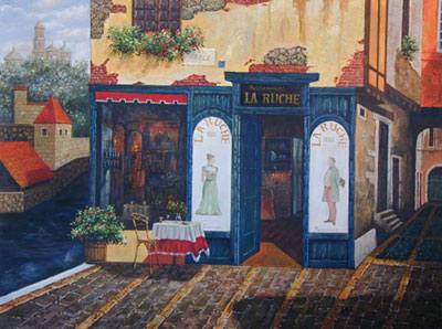 Bar Storefront Paintings N099