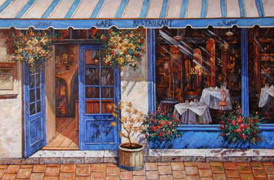 Bar Storefront Paintings N104