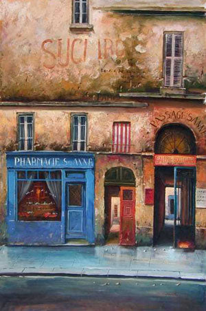 Bar Storefront Paintings N105