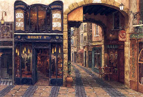 Bar Storefront Paintings N110