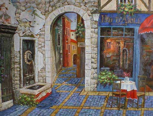 Bar Storefront Paintings N117