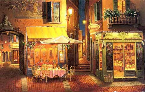 Bar Storefront Paintings N124