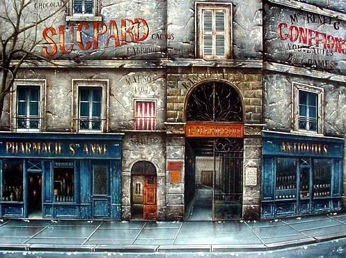 Bar Storefront Paintings N161