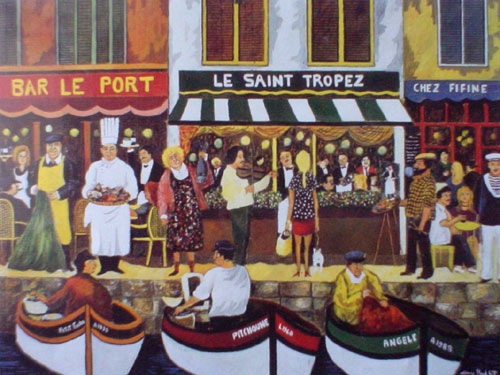 Bar Storefront Paintings N162