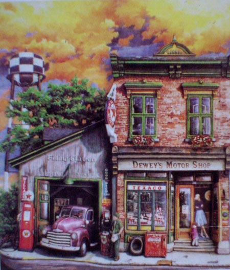 Bar Storefront Paintings N165