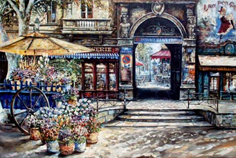 Bar Storefront Paintings N168