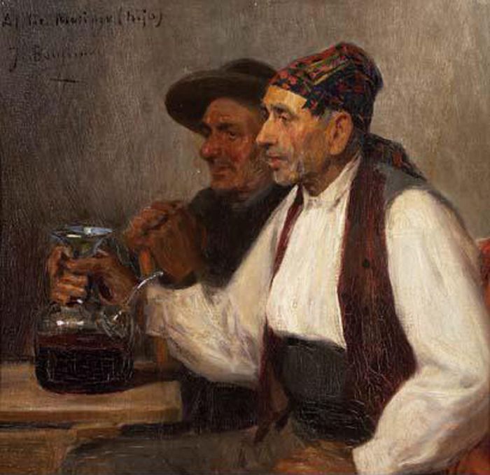 Bebedores en la Taberna