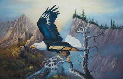 Birds Paintings N037
