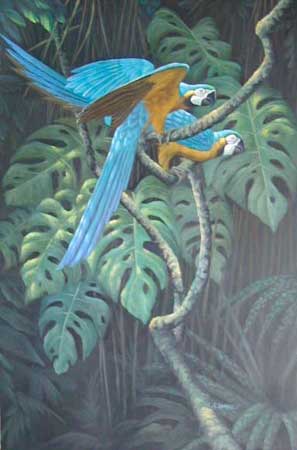 Birds Paintings N038