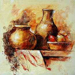 Bottle Pot Decor Art N056