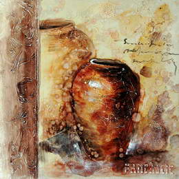 Bottle Pot Decor Art N057