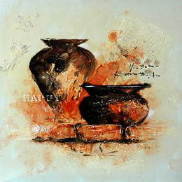 Bottle Pot Decor Art N069