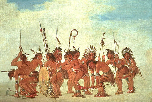 Braves' Dance at Fort Snelling