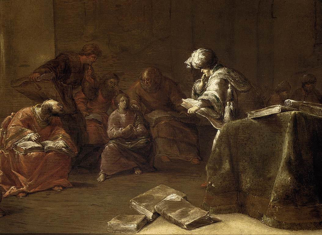 Christ among the Doctors b