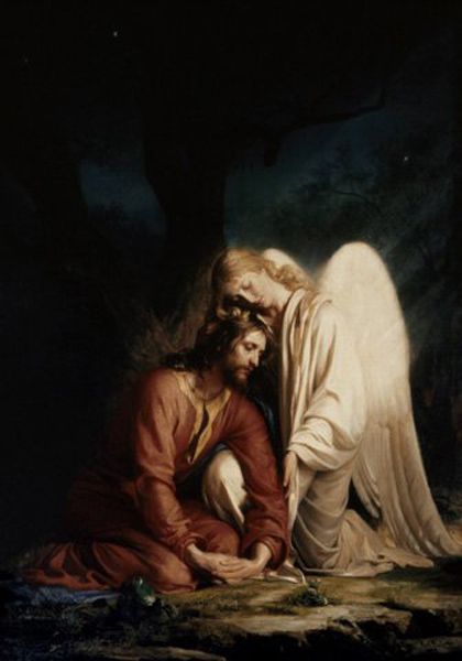 Christ at Gethsemane b