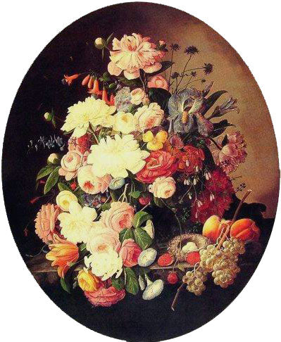 Classical Flower Paintings N211