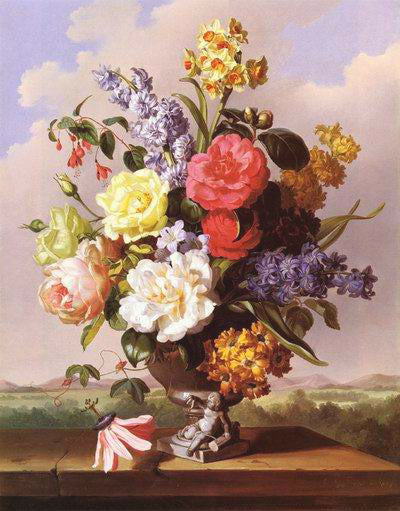 Classical Flower Paintings N214
