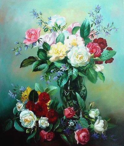 Classical Flower Paintings N215