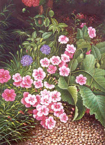 Classical Flower Paintings N286