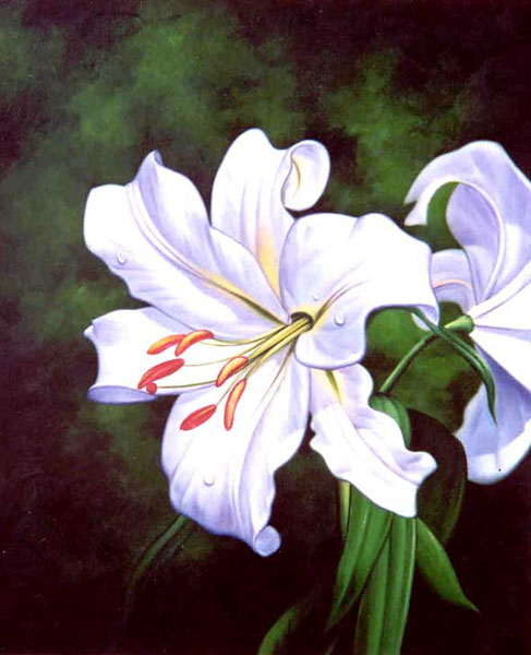 Classical Flower Paintings N294