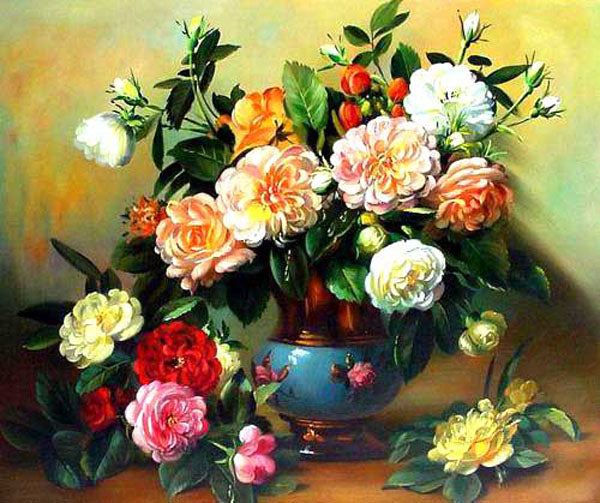Classical Flower Paintings N306