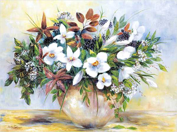 Classical Flower Paintings N319
