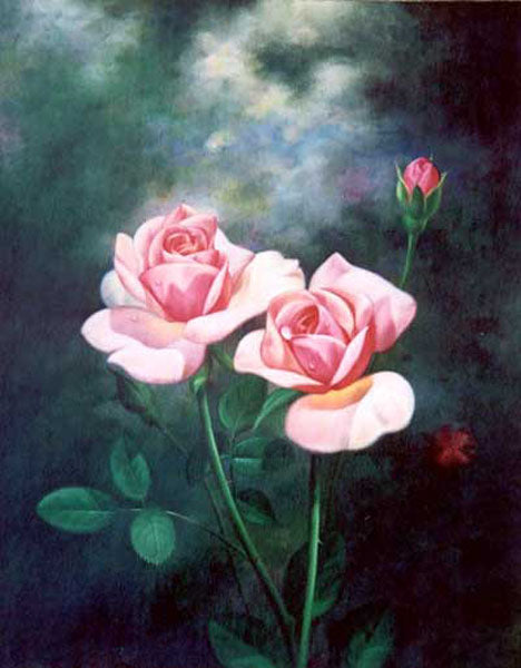 Classical Flower Paintings N395