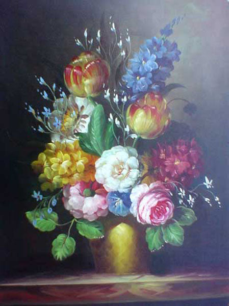 Classical Flower Paintings N419