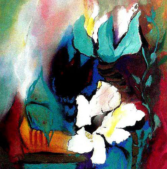 Colorful Flower Paintings N091