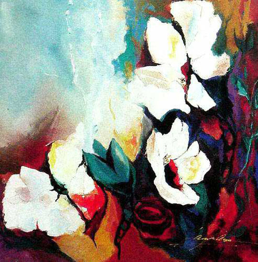 Colorful Flower Paintings N093
