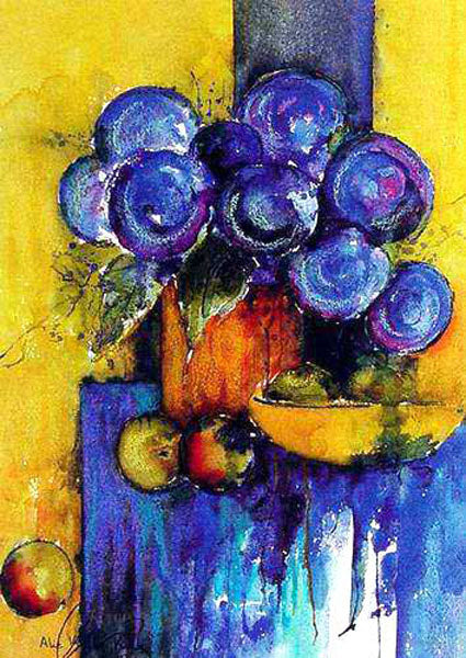Colorful Flower Paintings N097