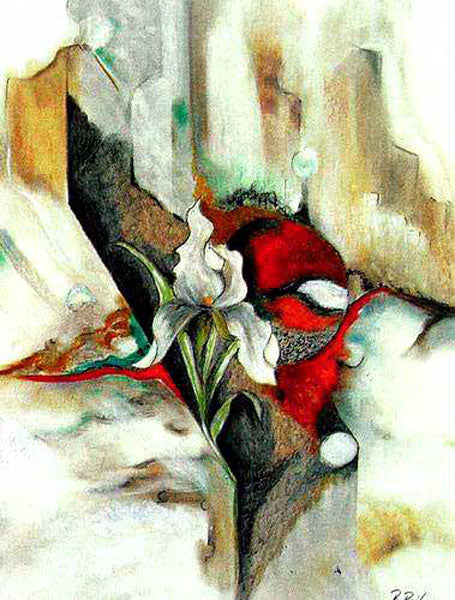 Colorful Flower Paintings N100