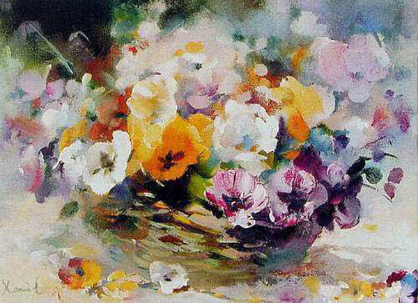 Colorful Flower Paintings N118