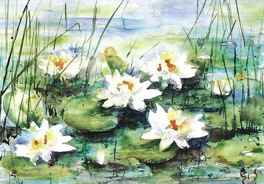 Colorful Flower Paintings N178