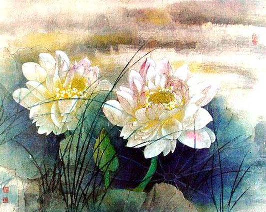Colorful Flower Paintings N195