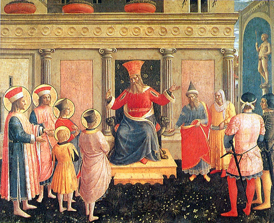 Cosmas and Damian before Lycias