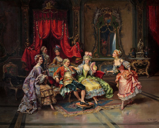 Court Painting N357