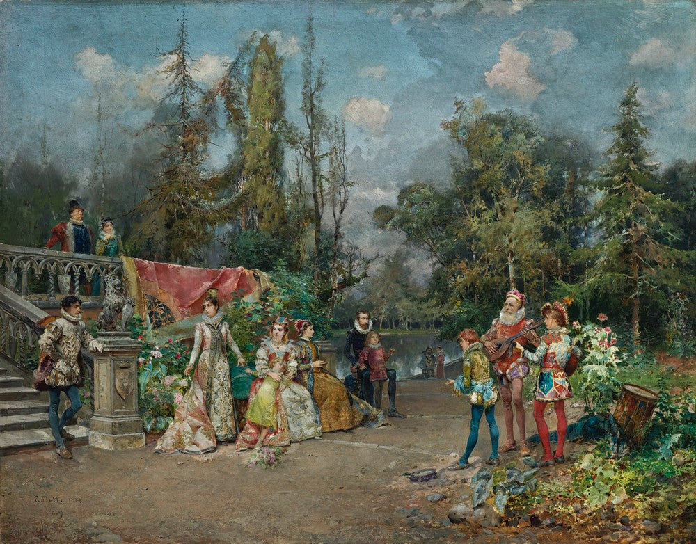 Court Painting N361